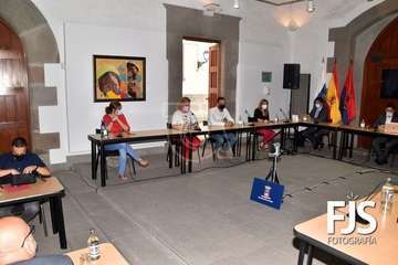 Héctor Suárez deja la Alcaldía de Telde en un Pleno sin intervención de la oposición/Francisco Javier Santana.